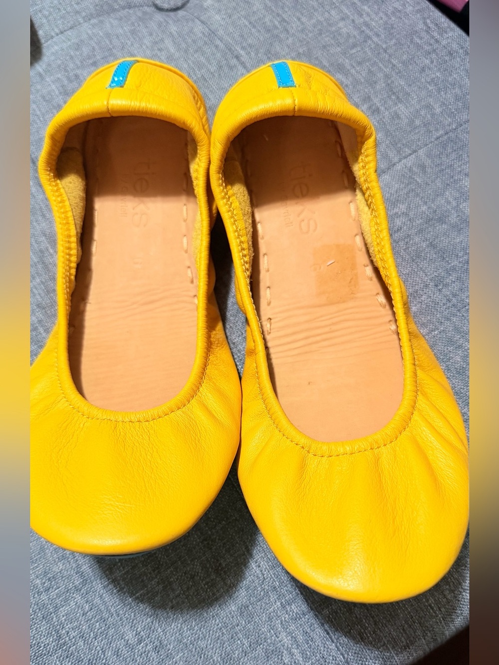 Tieks by Gavrieli Mustard Yellow Ballet Flats